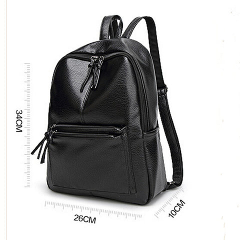 Bolish Soft PU Leather backpack
